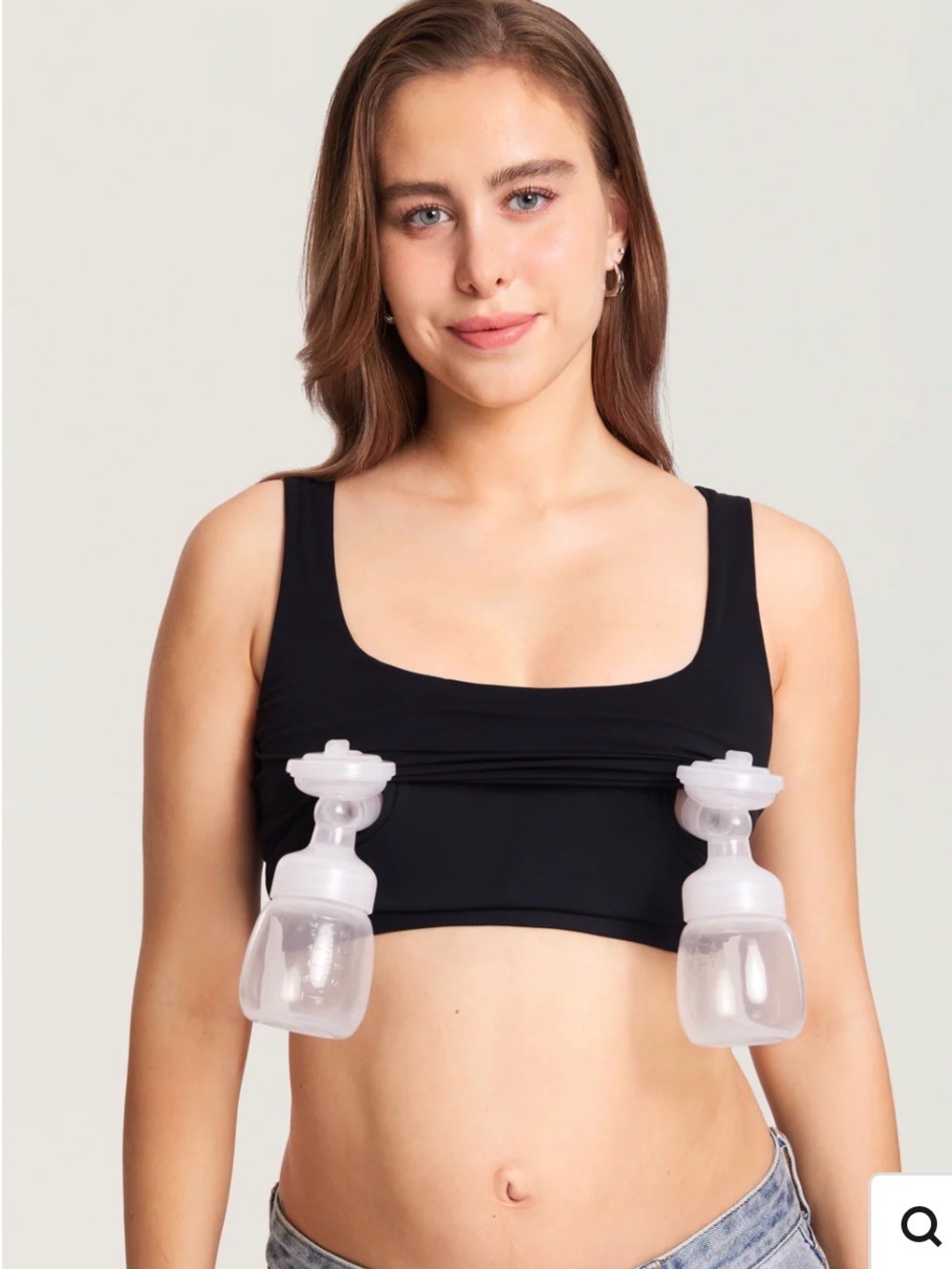 Momanda Natrelax Pumping Crop Tank Top NWT